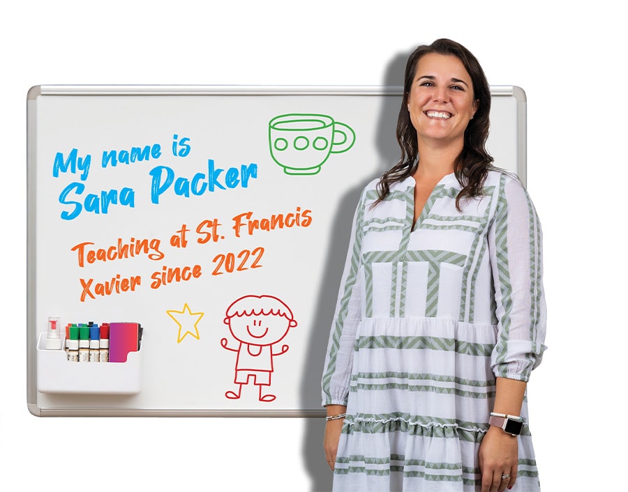 Sara Packer, Teaching at St. Francis Xavier since 2022