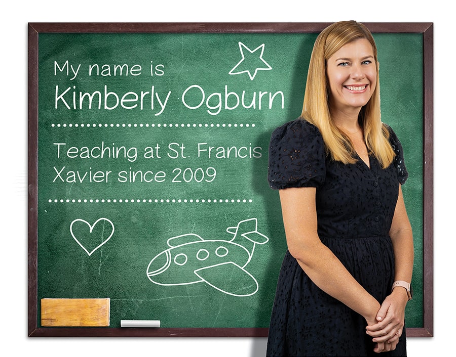 Kimberly Ogburn, Teaching at St. Francis Xavier since 2009