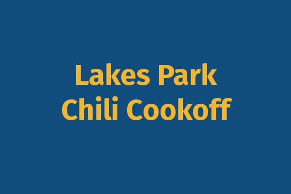Lakes Park Chili Cookoff