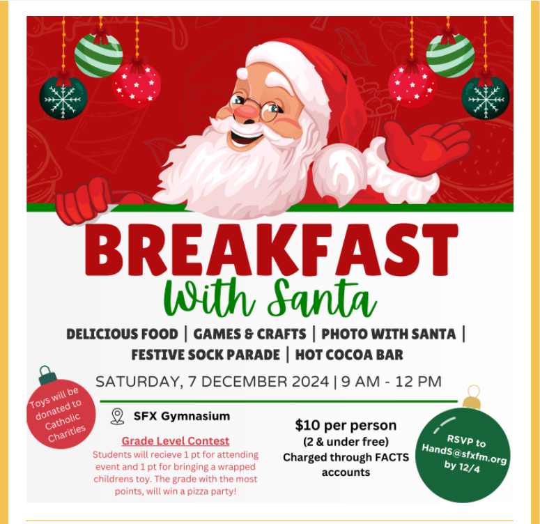 Breakfast with Santa