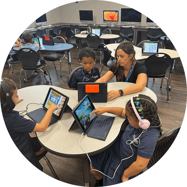 Technology-Resources St. Francis Xavier Catholic School student